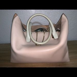 CHLOE Two Tone Medium Baylee Tote Bag